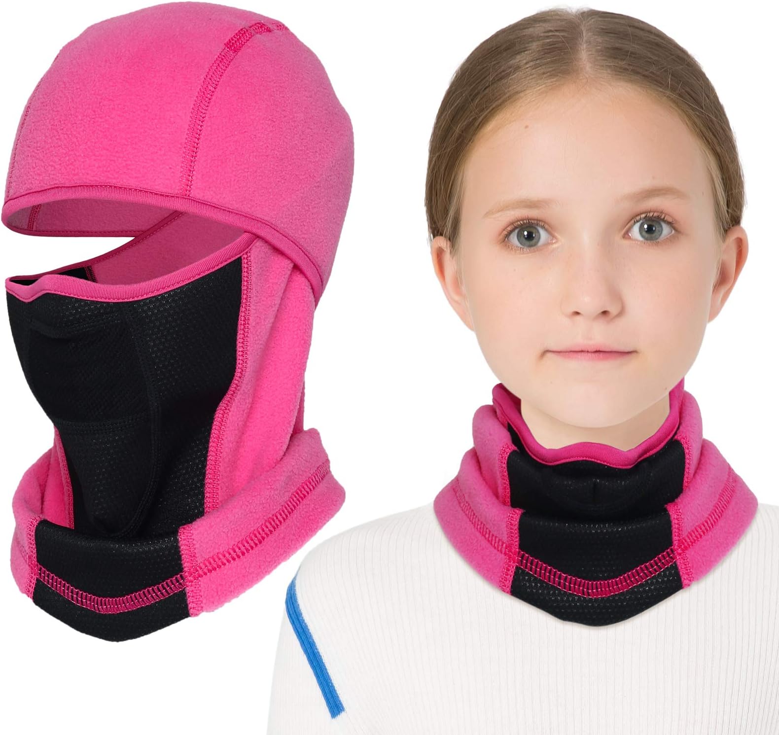VenswellKids Balaclava Windproof Ski Mask Winter Face Warmer for Cold Weather Boys Girls