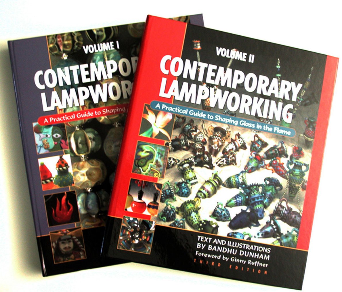 Contemporary Lampworking: A Practical Guide to Shaping Glass in the Flame (Volume 1 and 2) Third Edition Hardcover-spiral – July 15, 2003