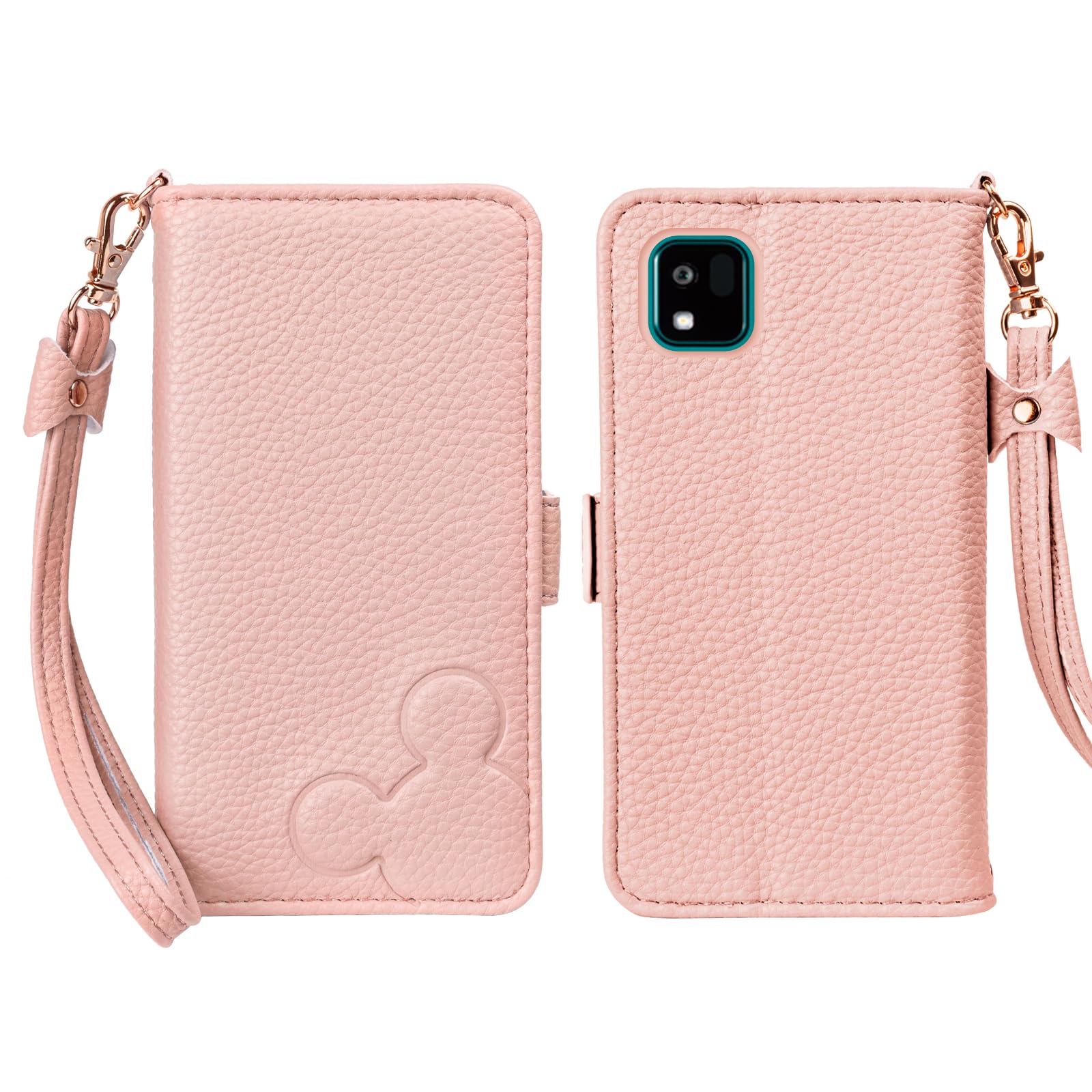 かんたんスマホ3 A205KC ピンク手帳型ケース付き Amazon.co.jp: かんたんスマホ3 ケース 手帳型 A205KC ケース 簡単