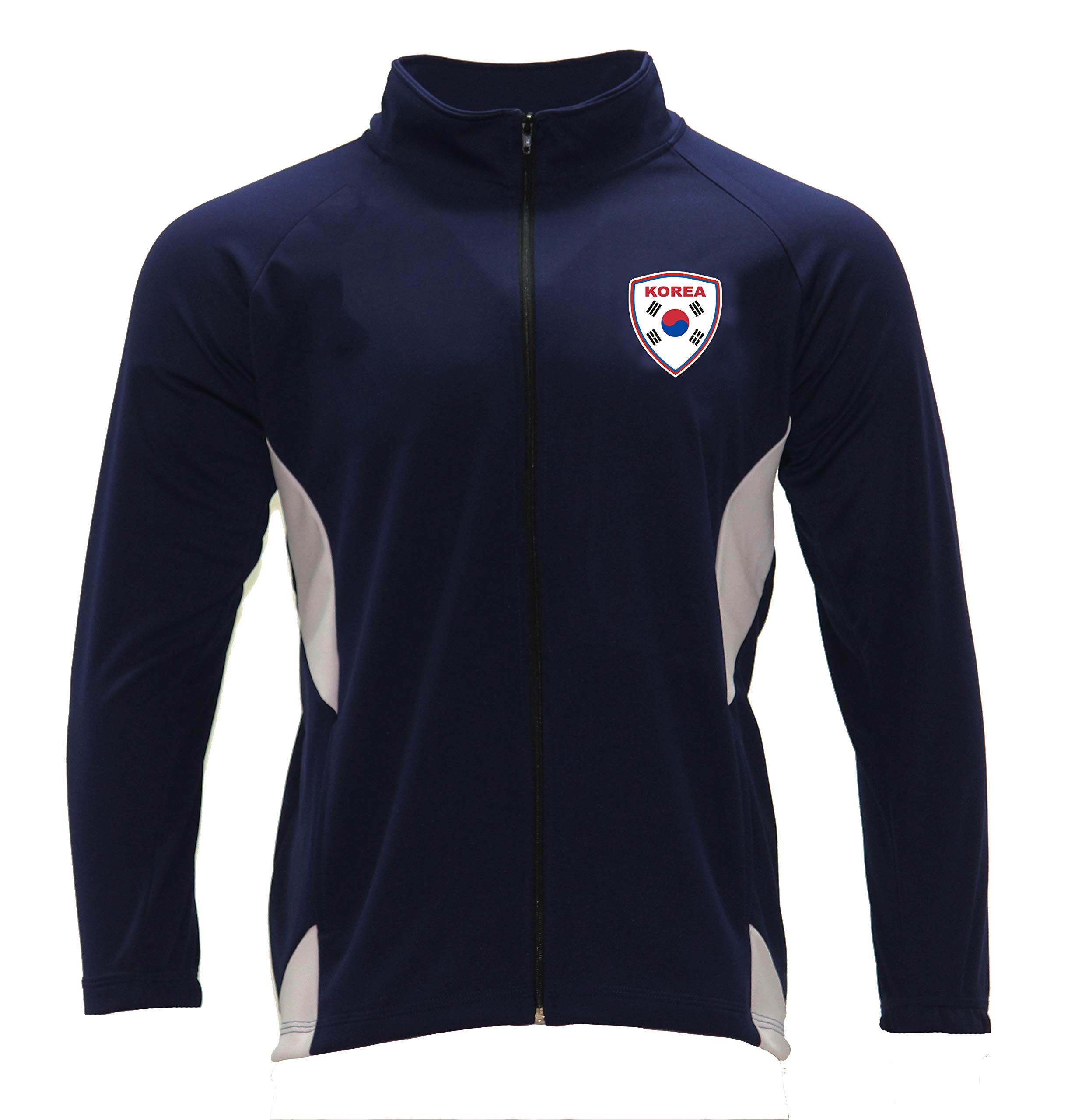 ARZA Men's Track Jacket South Korea Color Navy Blue/White-picture-40