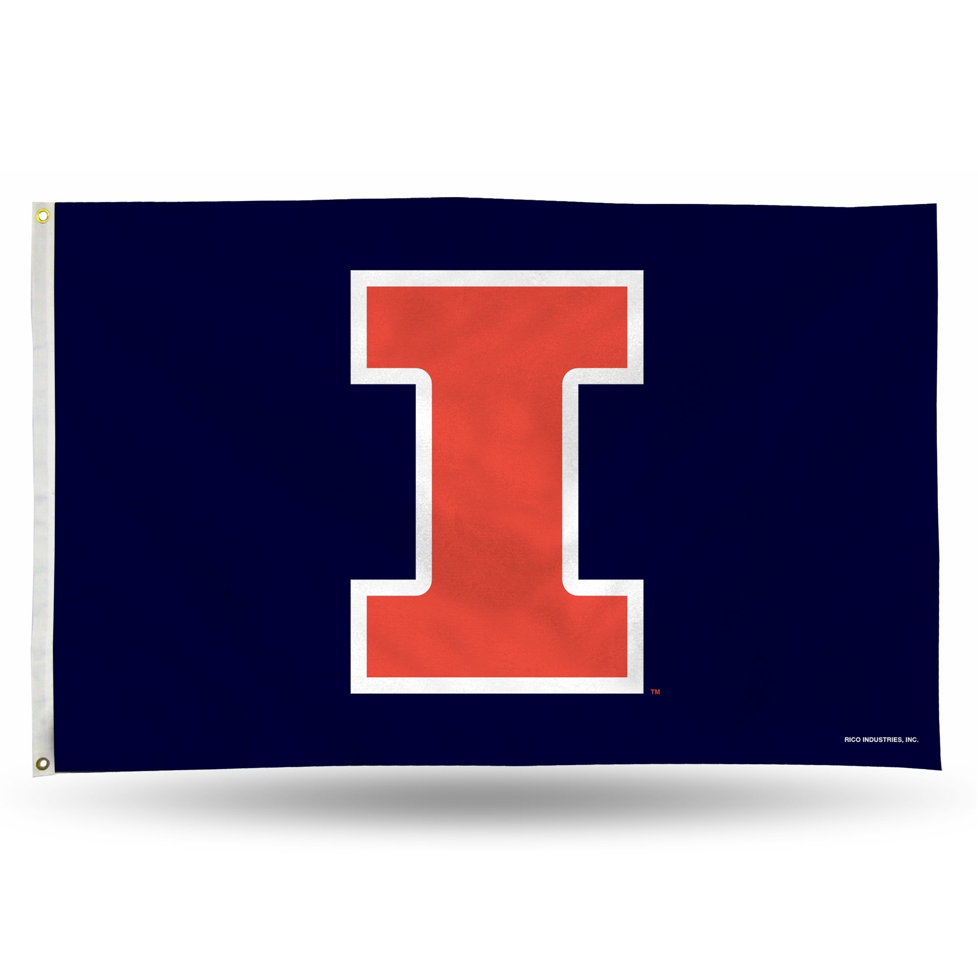 Rico Industries NCAA Illinois Fighting Illini Standard 3' x 5' Banner Flag