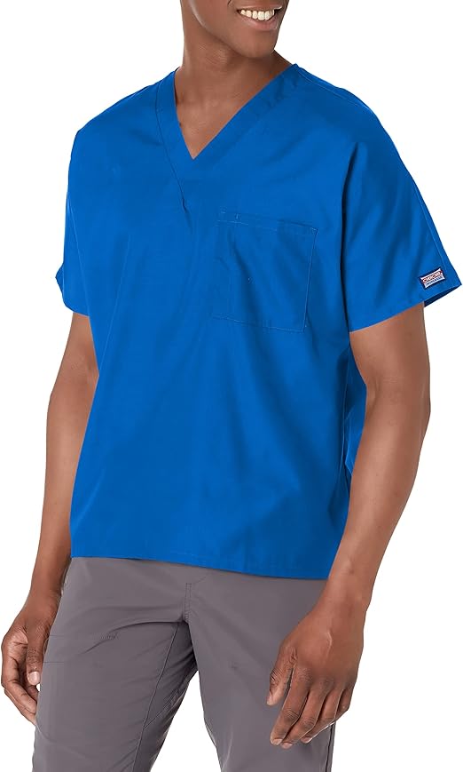 Cherokee Men & Women Scrubs Top Workwear Originals V-Neck Tunic 4777