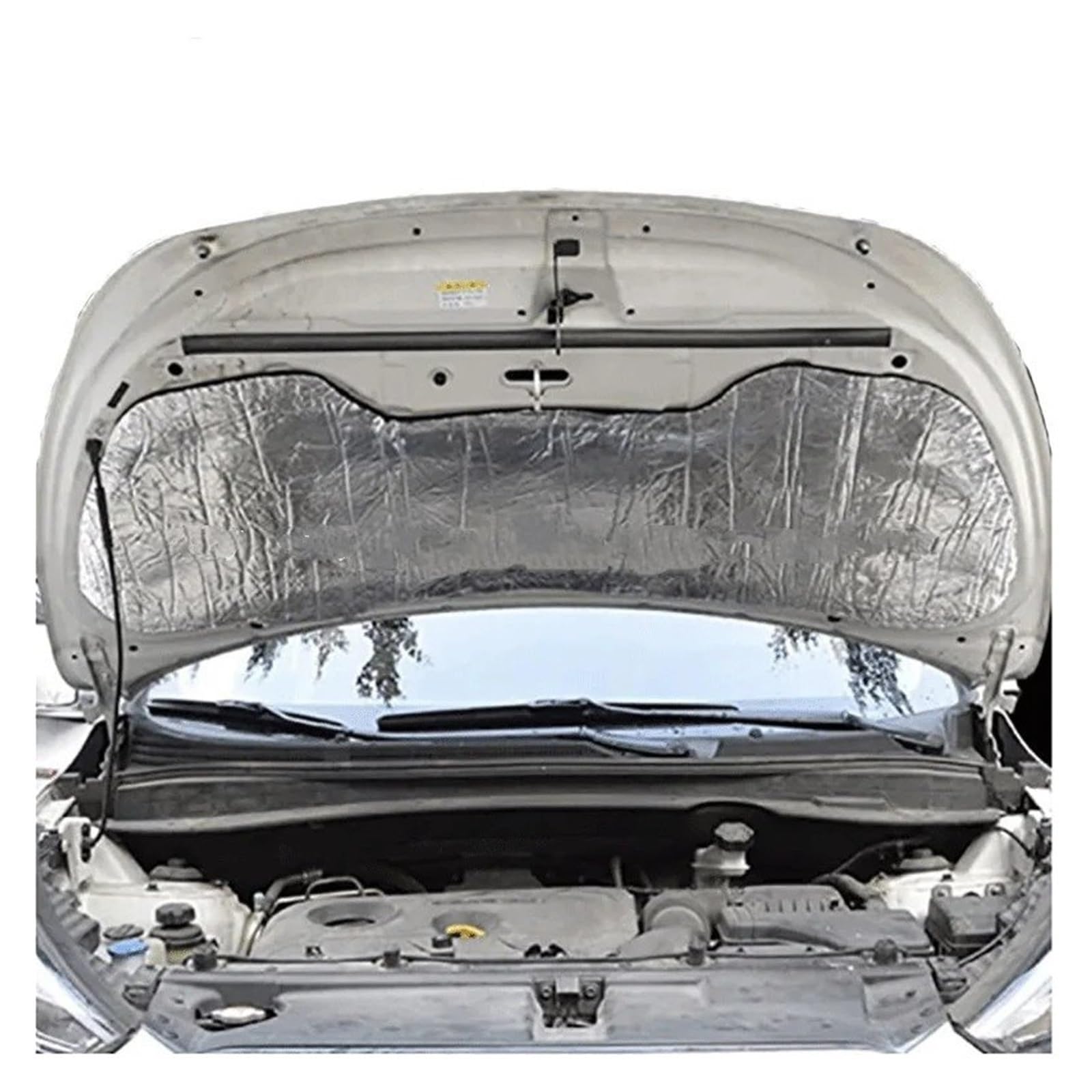 Isolierung Matte Schaumstoff 100/150/200/300 Cm X 50 Cm Auto-Schalldämmmatte 7 Mm Geräusch- Und Wärmedämmend Schalldämmend Für Motorhaube Und Tür(300cmx50cmx7mm)