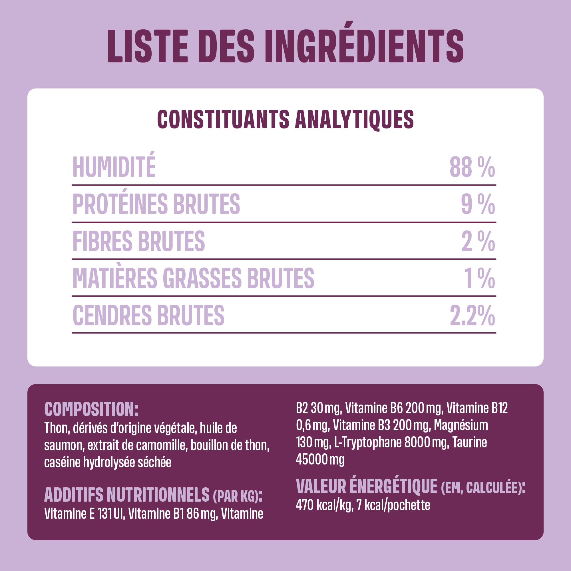 ivvi Calmant pour Chat Relax Essence – Crème à Lécher Anti-Stress Chat avec Camomille, L-Tryptophane & Magnésium – Soutien du Calme et du Bien-Être – 30 x 15g – au Vrai Thon