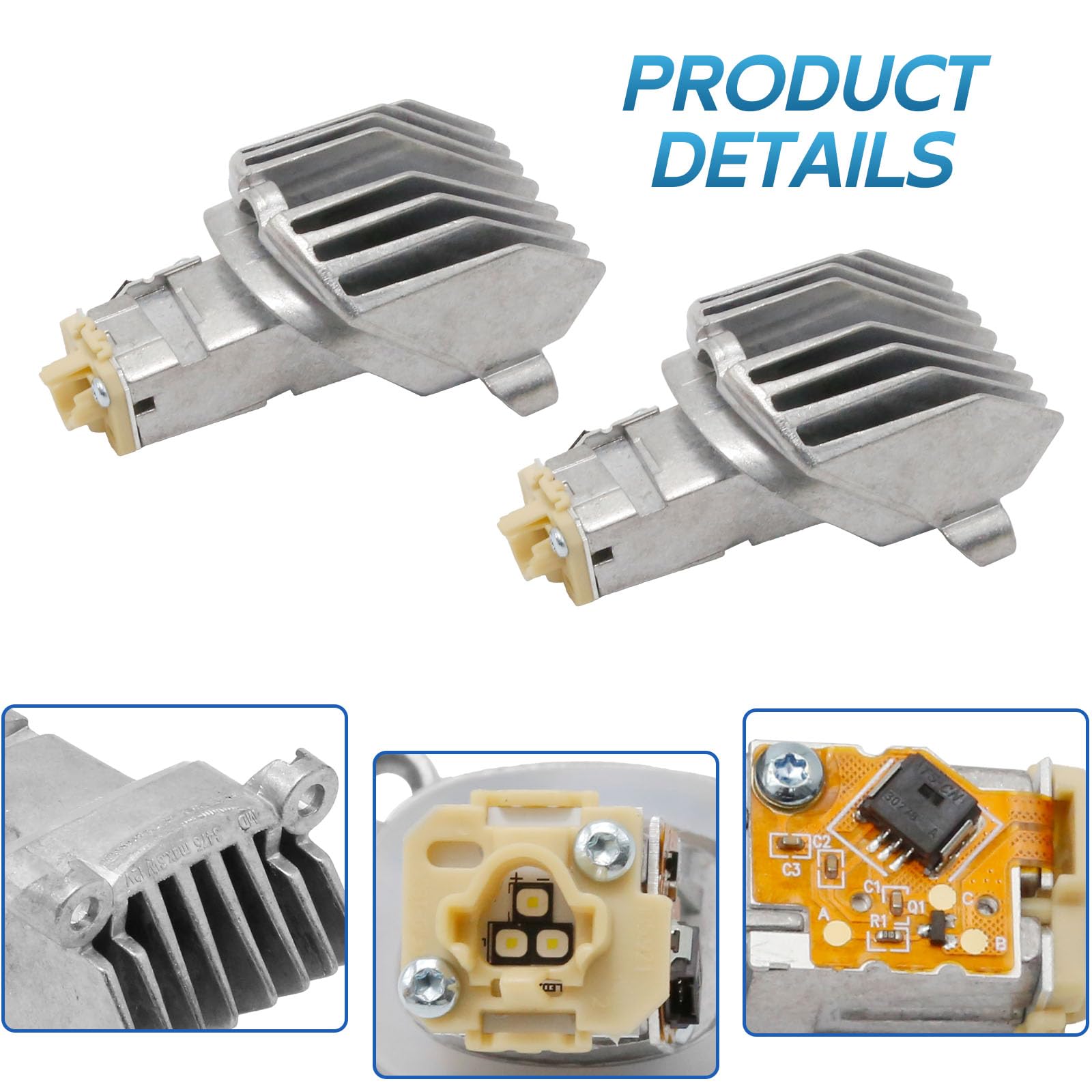 Module LED angel eyes BMW F10 - F11 Série 5 63117343876
