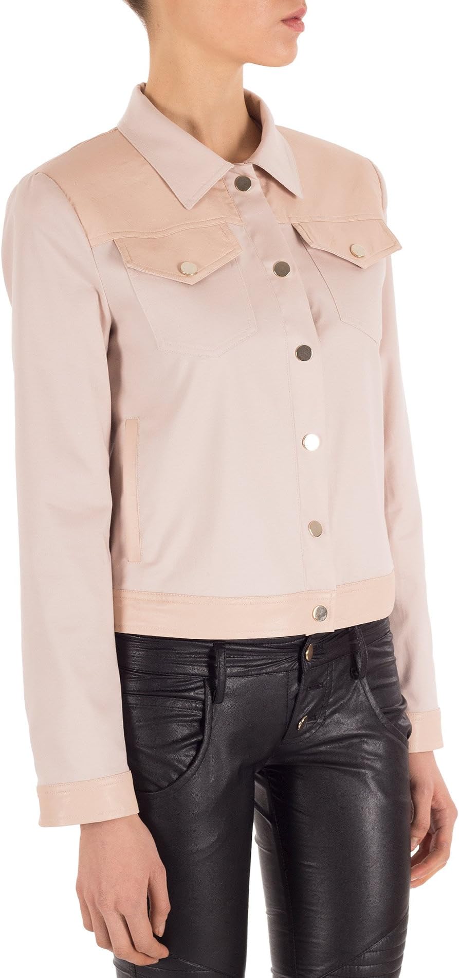 VENTIFIVE, Selena Faux Leather Jacket