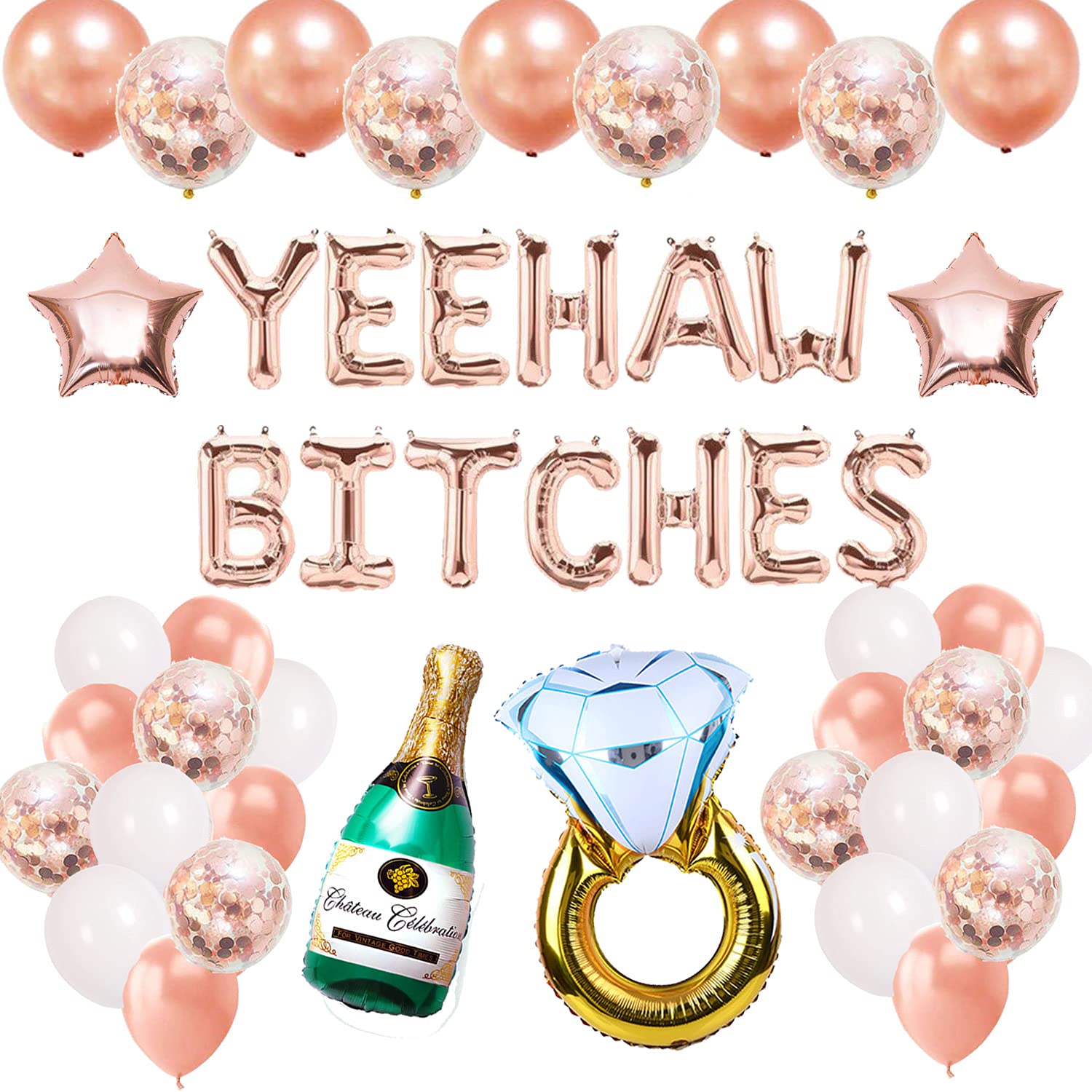 Yeehaw es, Cowgirl Bachelorette Party Decorations, Nashville Bachelorette Party Decorations, Yeehaw Bridal Shower Decorations, Western Country Wild West Themed Nash Bash Bride to Be Hen Party