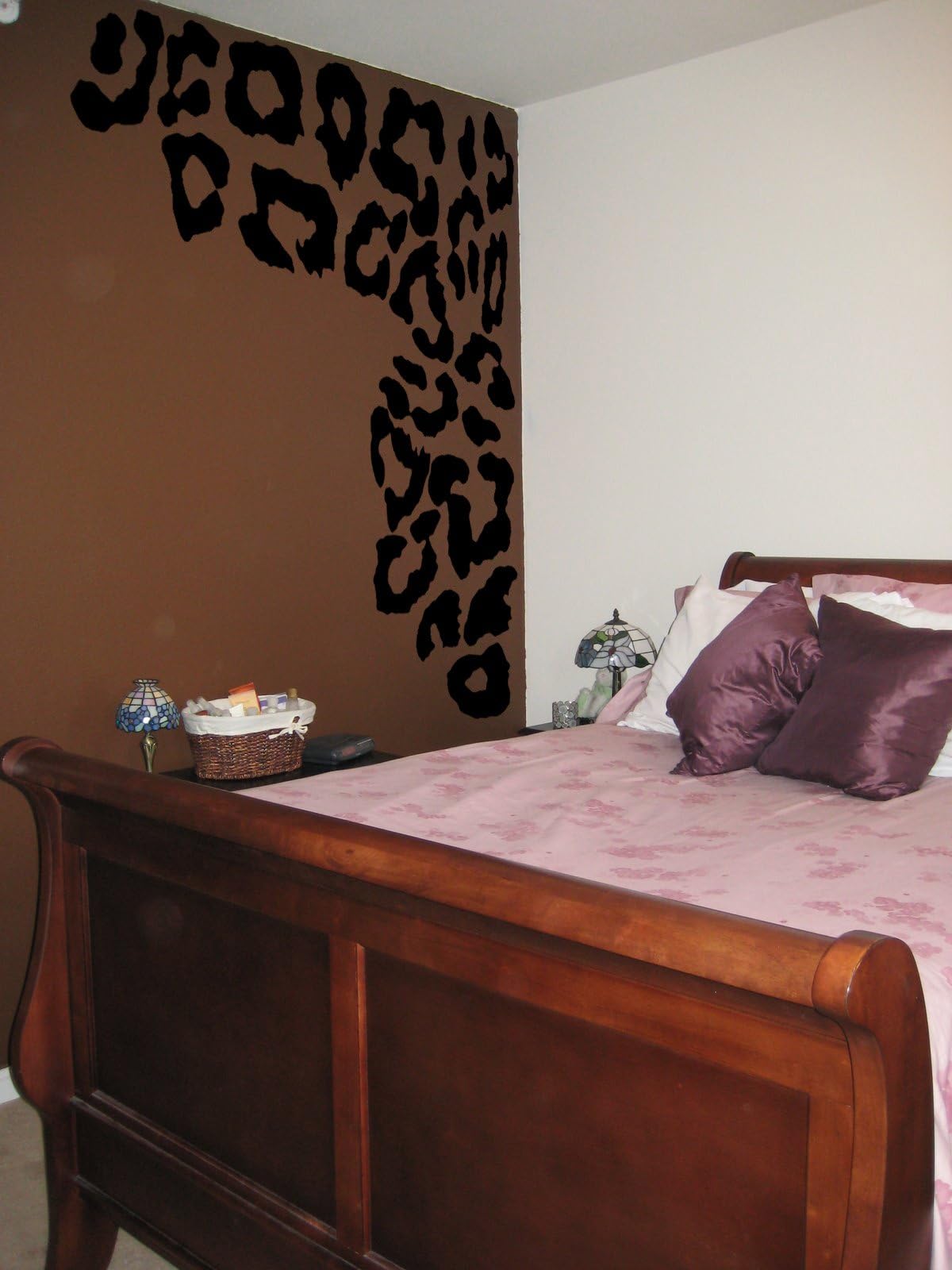 leopard wall stickers