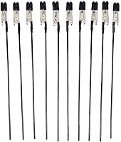 Vista 1 de 30 unidades de pinzas de cocodrilo para modelar y pintar con puntas de goma, herramientas de modelado, pinzas de alambre de metal con cierre de cola