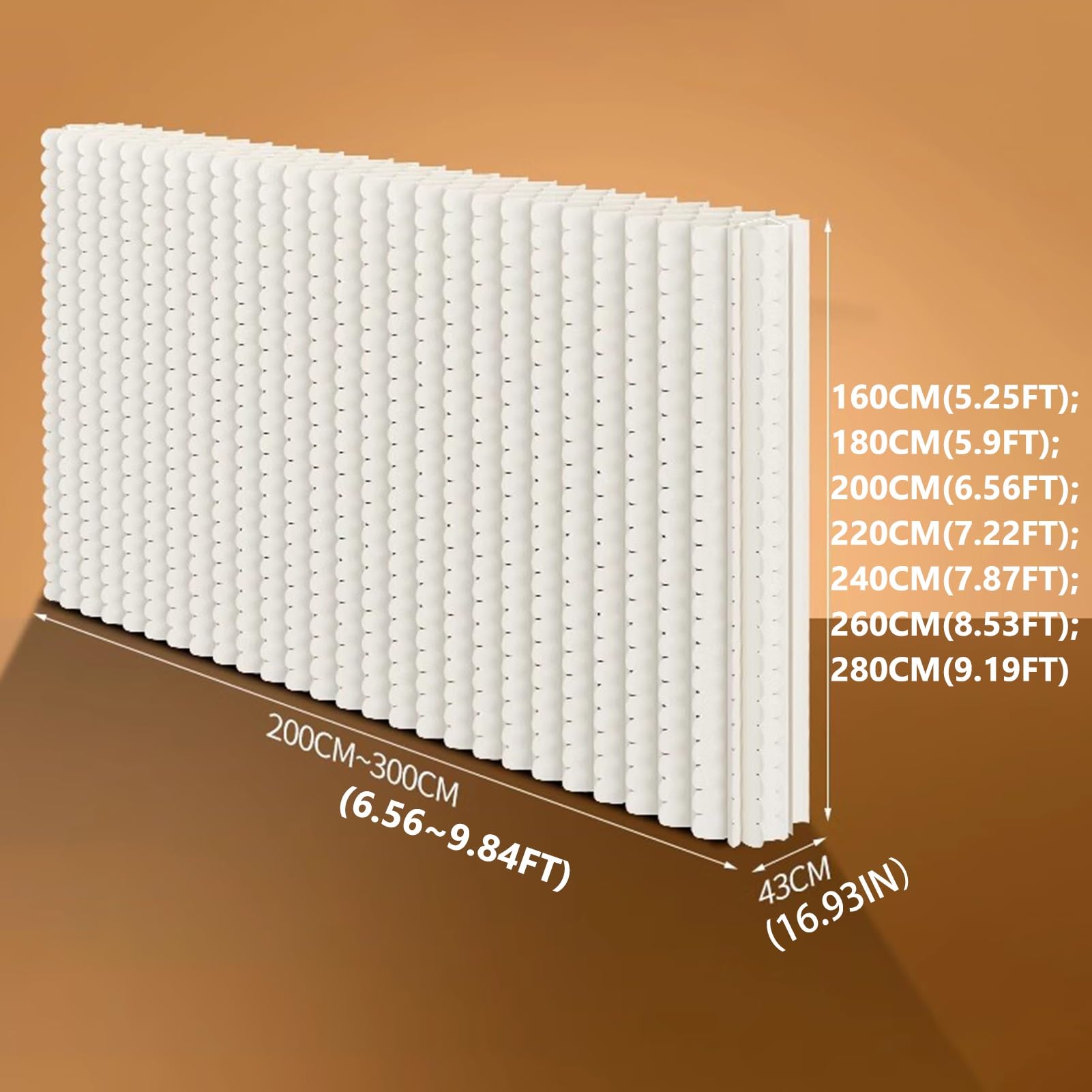 Biombo Separador Divisor de habitación moderno, partición de pared de papel engrosado independiente para oficina en casa, divisores de pared de partición de habitación portátiles pantallas de privacid