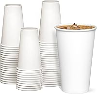 Vista 9 de GUSTO [Paquete de 100 tazas calientes de papel, tazas de café, 12 onzas, paquete anteriormente cómodo)