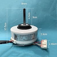 Vista 3 de Motor de aire acondicionado 20W WZDK20-38G (ZKFP-20-8-6) OEM sin escobillas del motor de fan de DC