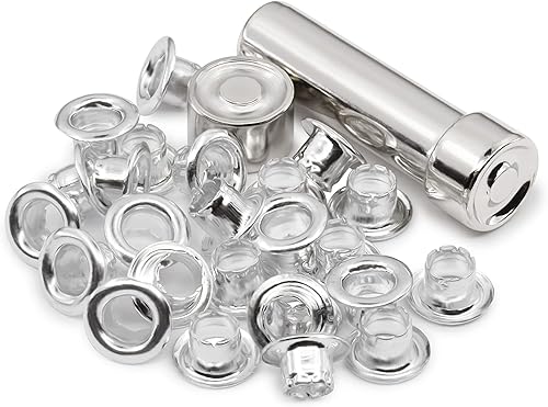 Miniatura 5 de Dritz 637-65 Kit de ojales con herramienta, níquel, 532 pulgadas, 25 unidades