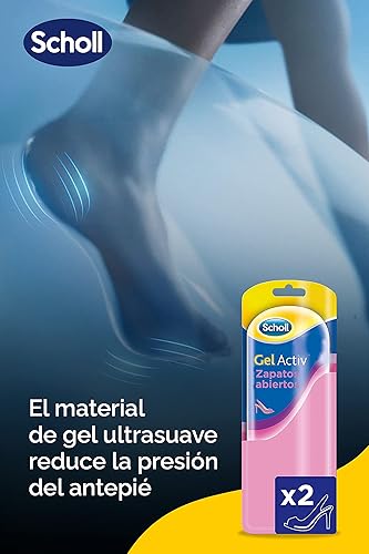 Miniatura 6 de Scholl Gel Activ - Plantillas abiertas para zapatos para mujer, 1 par