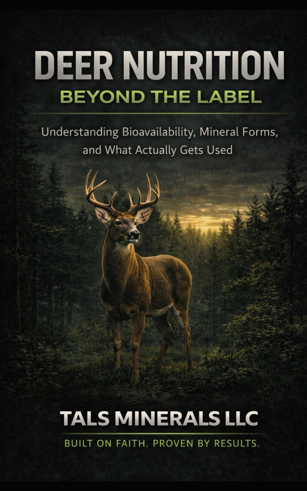 Deer Nutrition Beyond the Label: Understanding Bioavailability, Mineral Form, Protein, and Real-World Results (TALS Deer Nutrition Series)