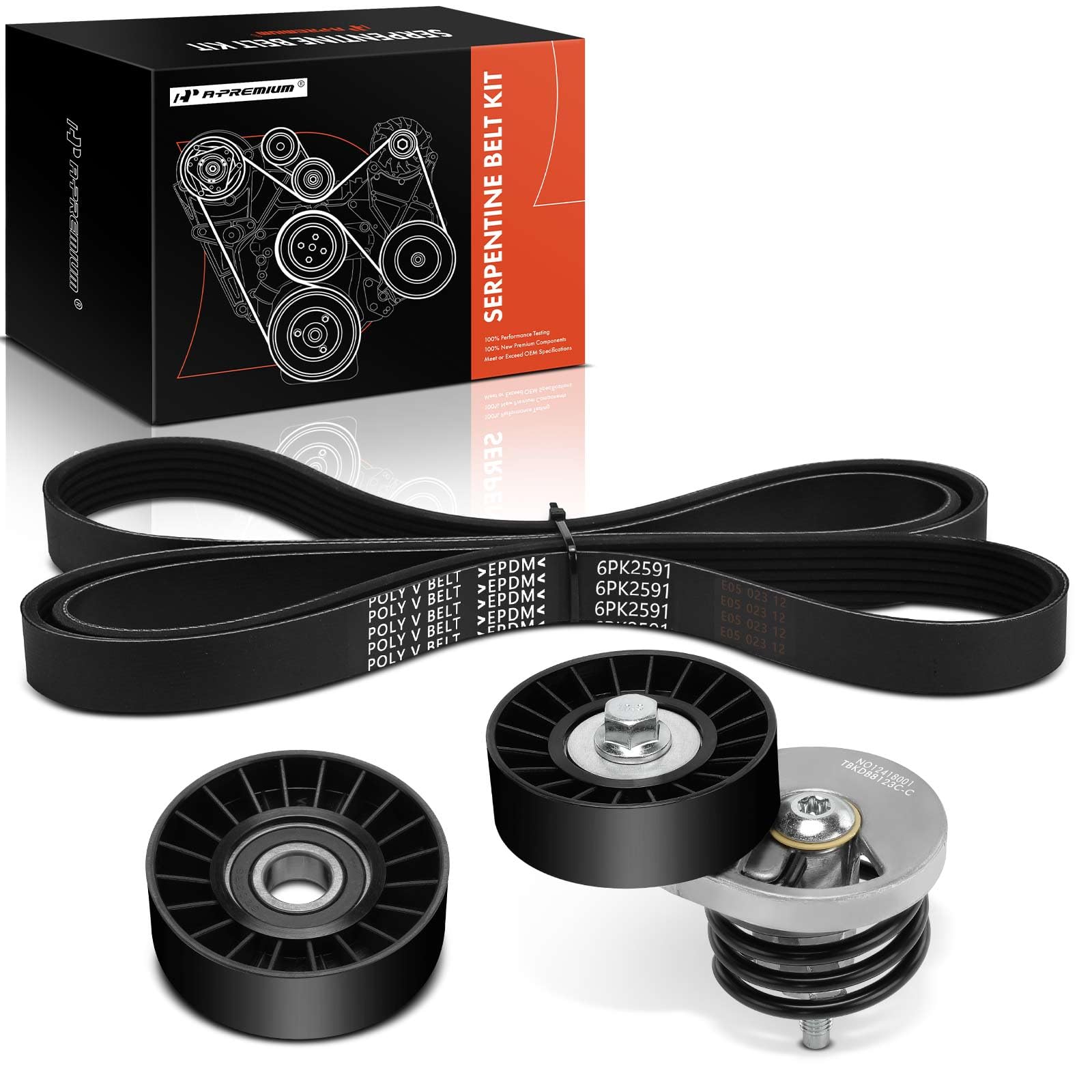 Gates DriveAlign Drive Belt Tensioner Assembly Compatible With