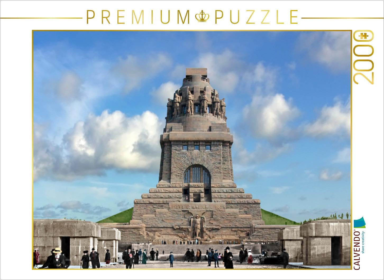 Puzzle · Leipzig - Völkerschlacht-Denkmal 2000 Teile Puzzle quer