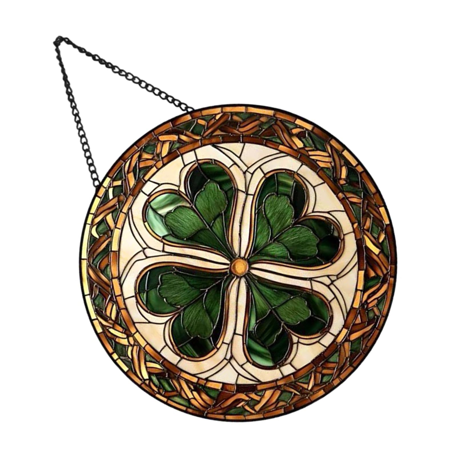 Artistic Stained Glass Sun Catcher Window Hanging Decoration for Home Garden Stained Glass Window Hanging Sun Catchers