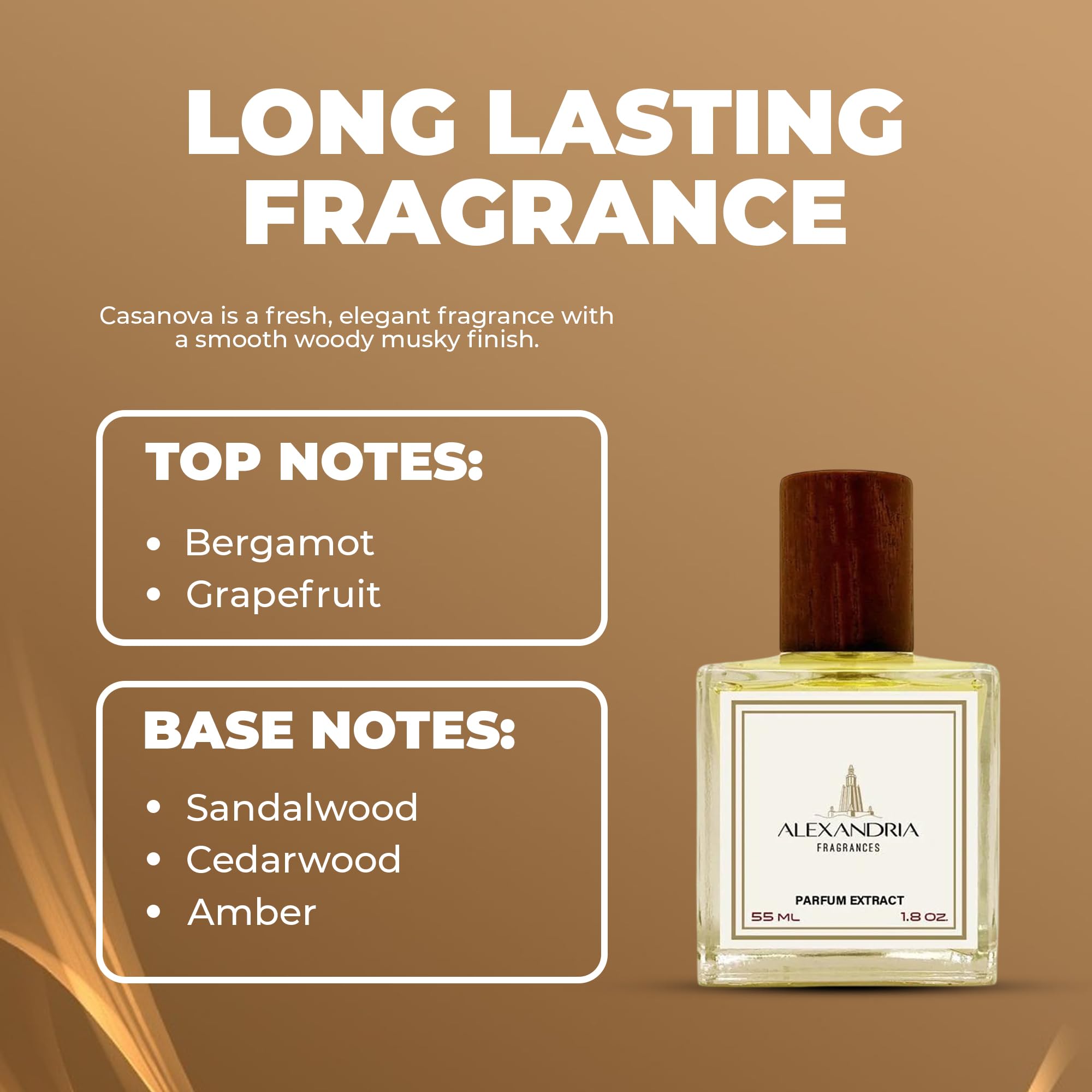 Amazon.com: Alexandria Fragrances Casanova Perfume – Premium Men's