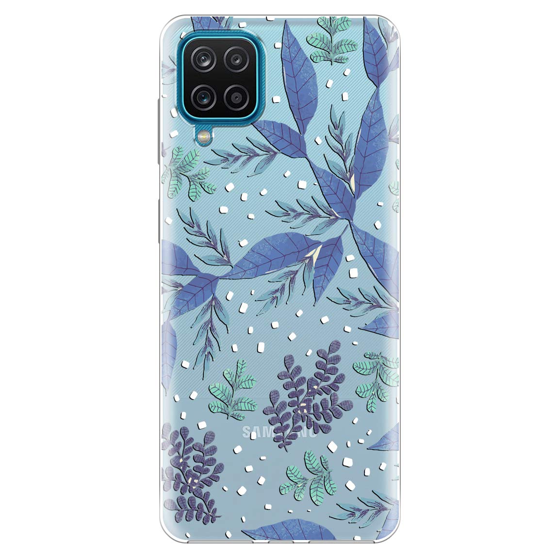 Fashionury Silicone Shockproof Printed Back Cover Case for Samsung Galaxy M12/ Samsung F12/ Samsung A12 (Transparent) -V073 (B08ZMT6RMQ) Amazon Price History, Amazon Price Tracker