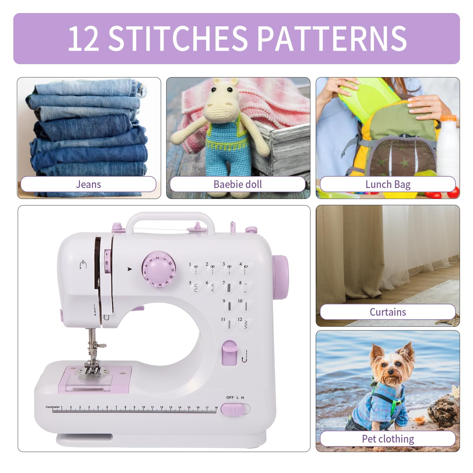 Amazon.com: Sewing Machine for Beginners and Kids with Extension