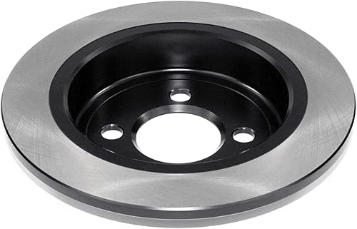 Miniatura 2 de DuraGo BR90067202 Rotor de freno electroforético premium de disco sólido trasero