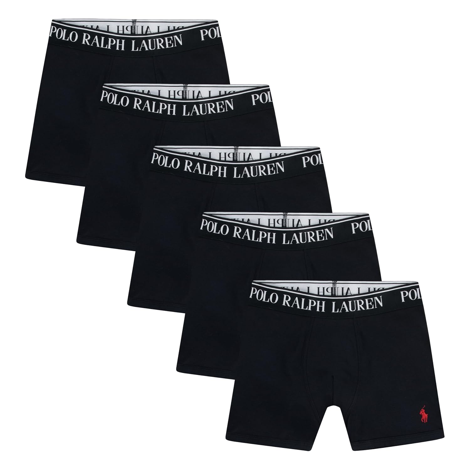 POLO RALPH LAUREN boys Boys Multi-pack Boxer Briefs