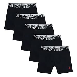 POLO RALPH LAUREN boys Boys Multi-pack Boxer Briefs