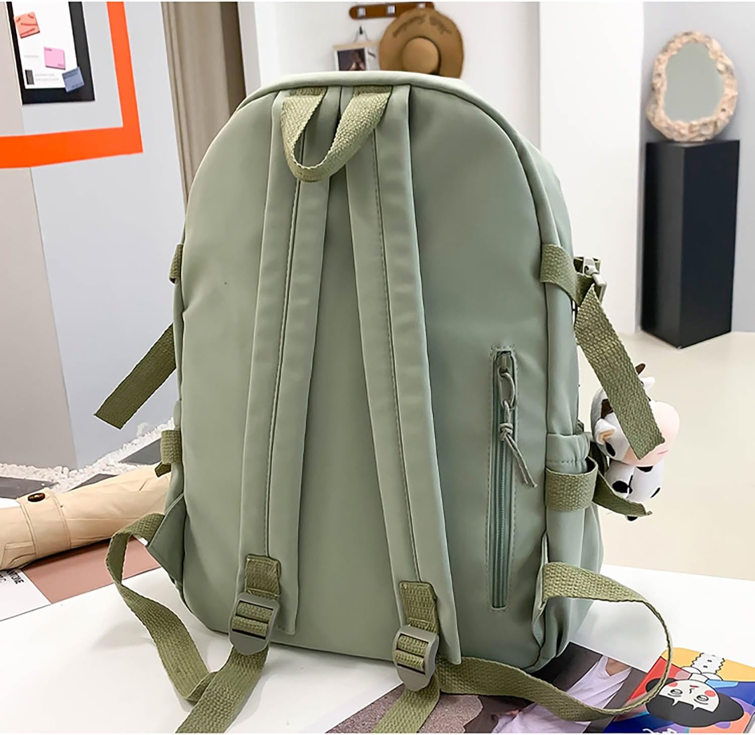 Backpack Girls Bear Plush Pin Cute