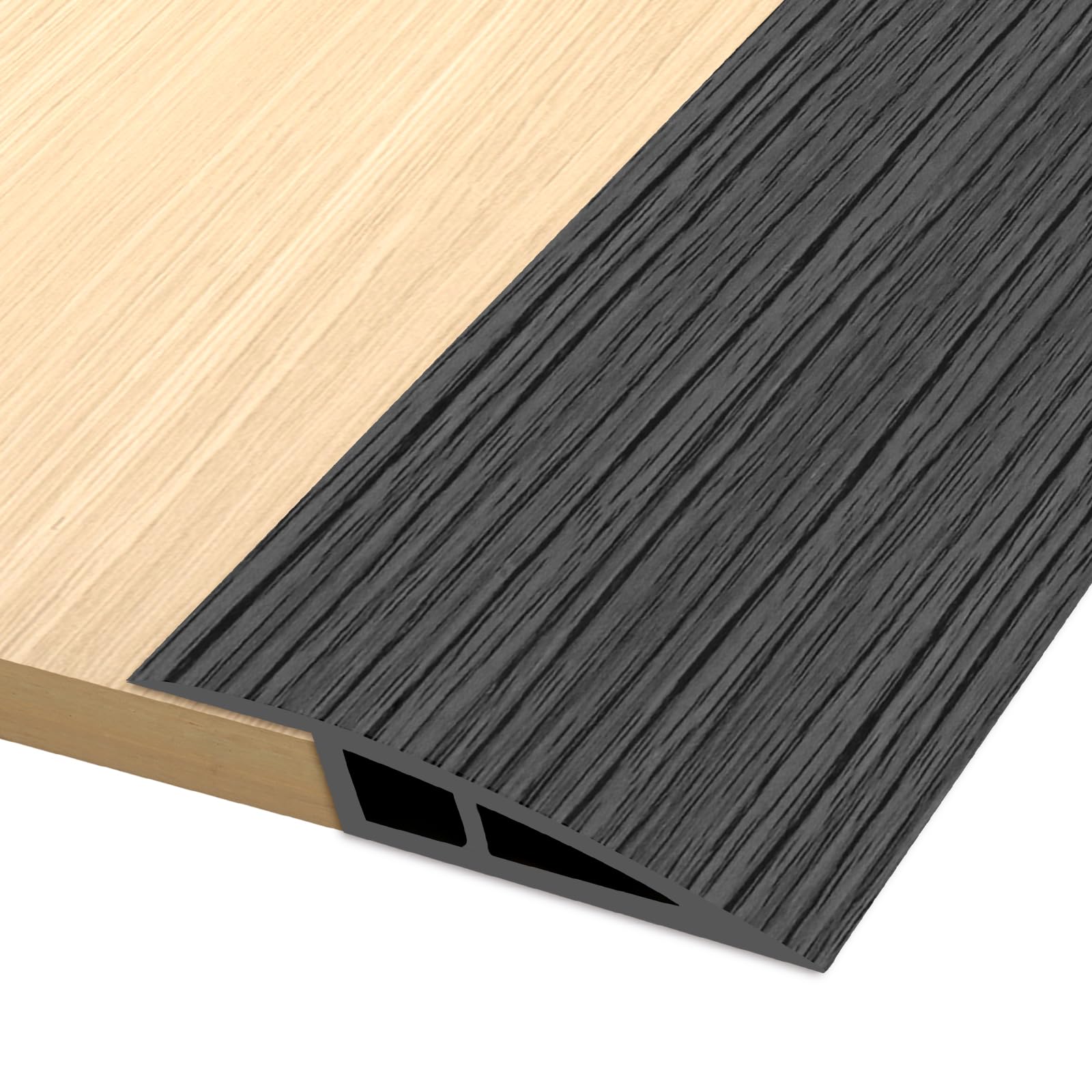 Snapklik.com : Vinyl Door Threshold Flooring Transition Strip Self ...