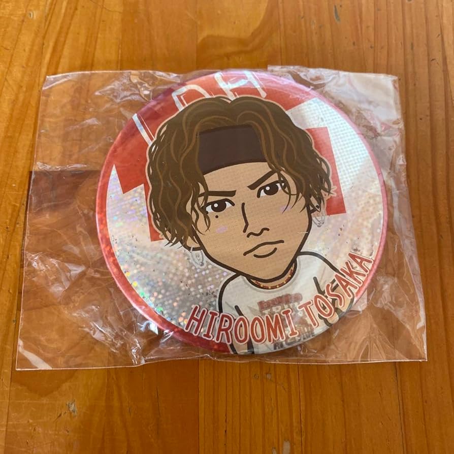 登坂広臣 75mm 缶バッジ