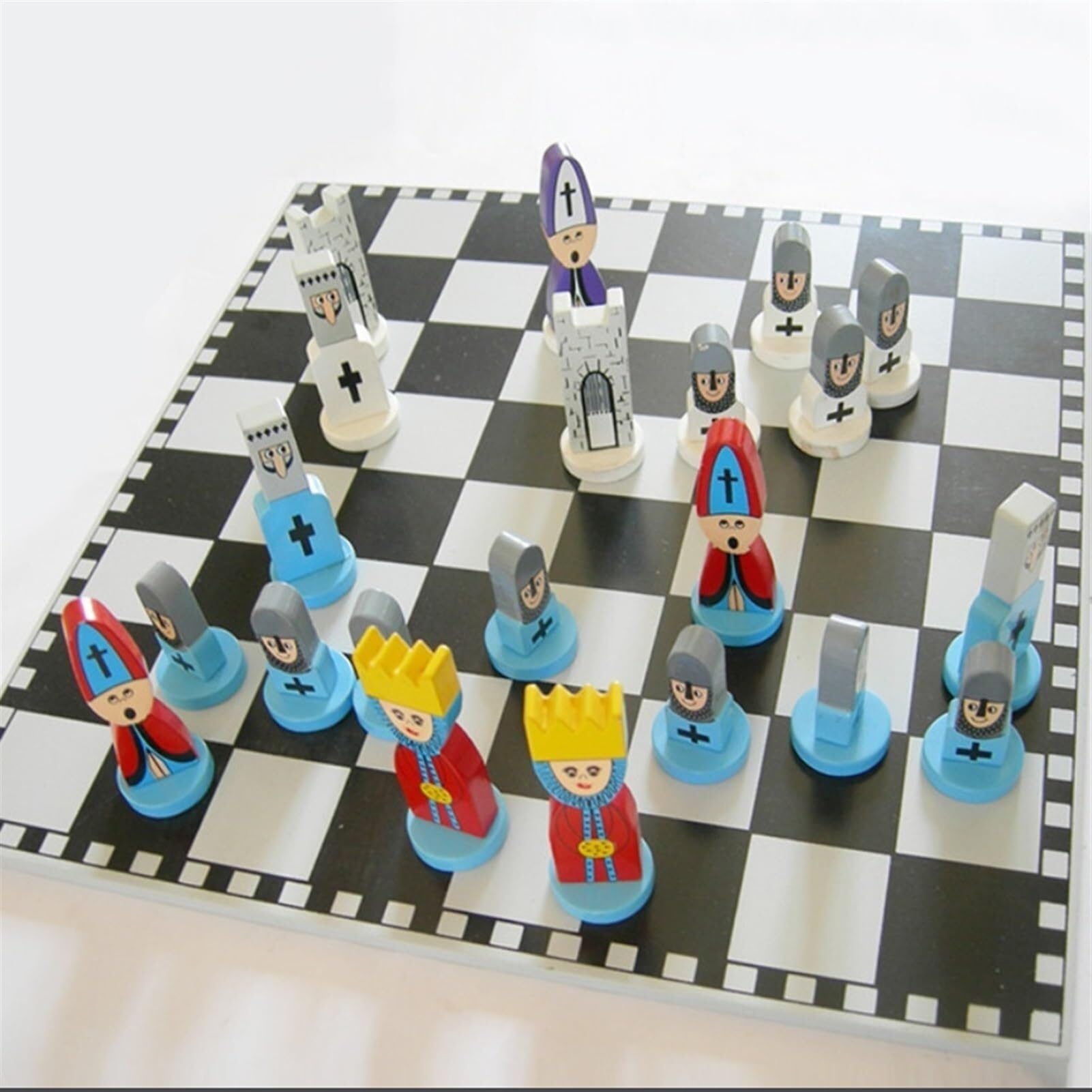 Jeu d'échecs en Bois avec Planche éducative for Adultes échecs