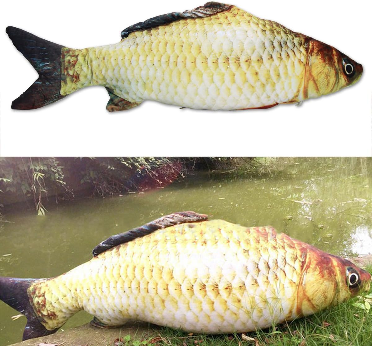 Hollazilla　魚 抱き枕 ぬいぐるみ 飾り 本物そっくり おもちゃ