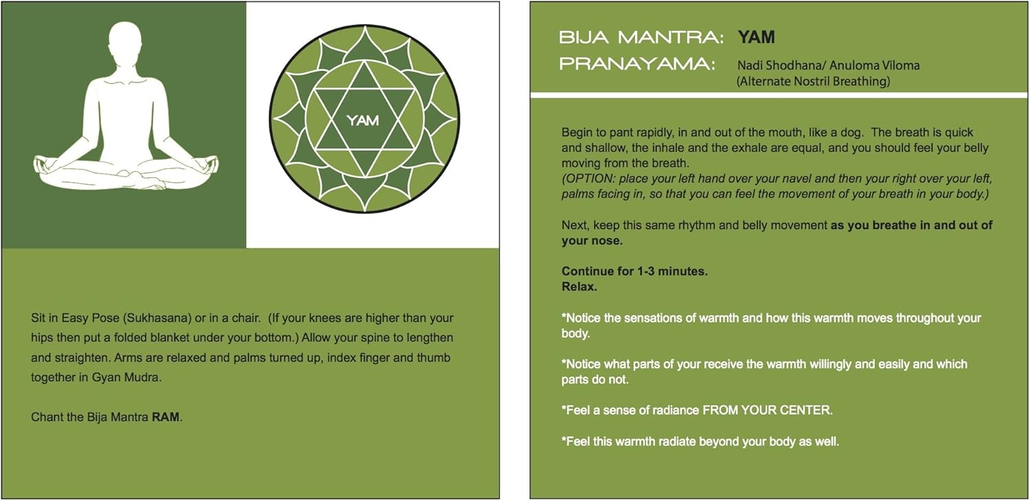 Chakra Activation Deck- 70+ Color-Coded, Durable, Double-Sided, Educational and Playful Chakra Activation Yoga Cards to Inspire Your Yoga Practice and Ignite Your Light!