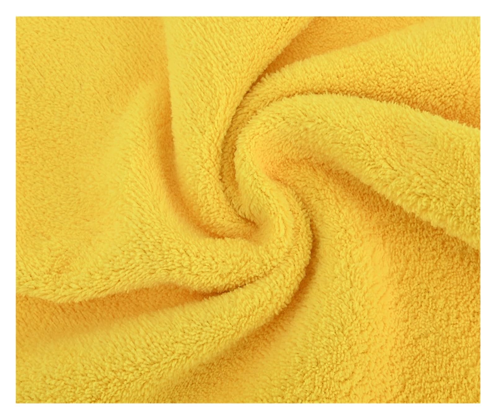 Super Absorbent Microfiber Car Wash Towel - Thick Drying Cloth for Care Cleaning 30x60x10pcs — view 3