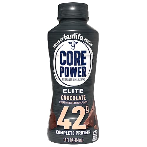 Miniatura 11 de Fairlife Core Power Elite - Batido con alto contenido proteico (1.48 oz), sabor a vainilla, listo para beber, ideal para la recuperación después del