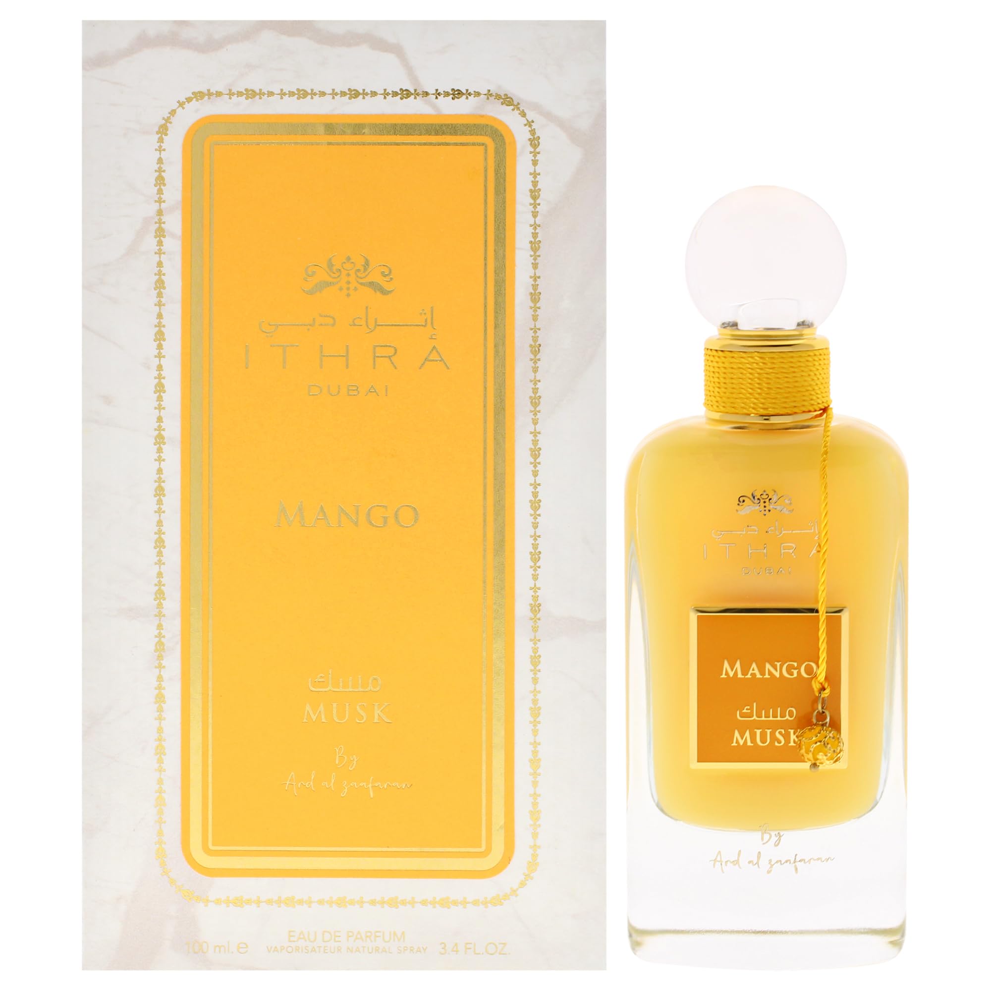 Ard Al Zaafaran Ithra Dubai Musk - Mango for Unisex - 3.4 oz EDP Spray