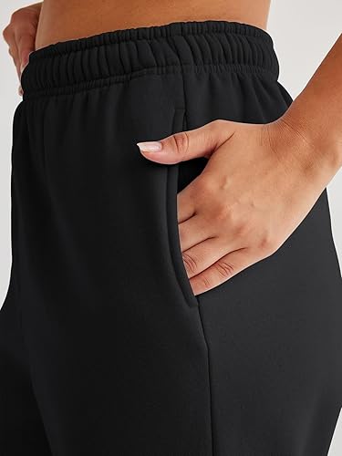 Miniatura 4 de AUTOMET Pantalones deportivos tipo cargo para mujer, de gran tamaño, de forro polar, trajes de moda de otoño, ropa Y2K 2023 con bolsillos