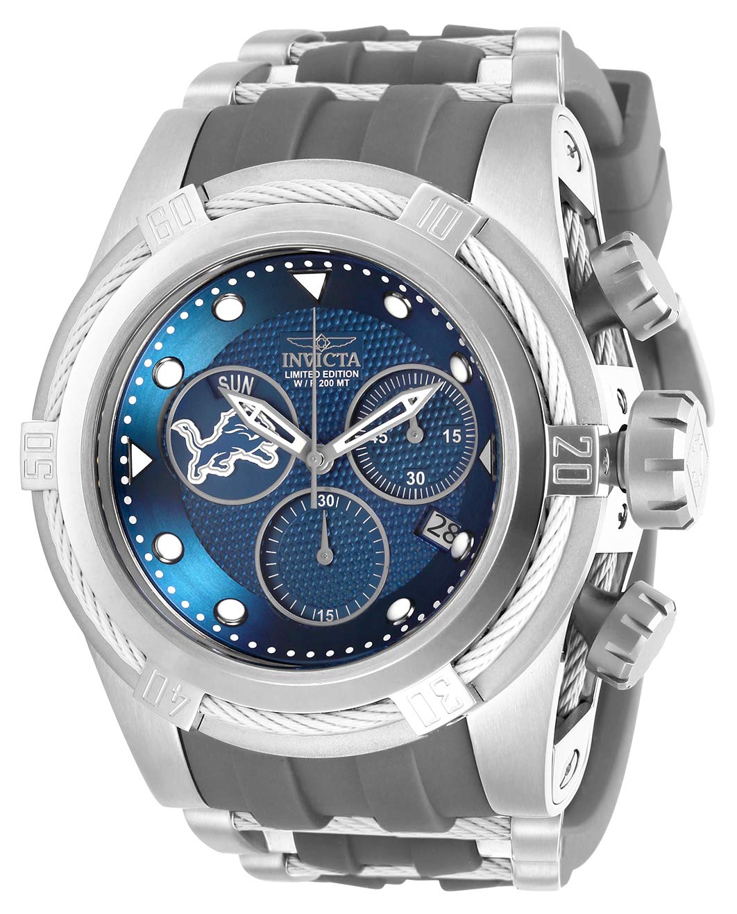 INVICTA NFL Detroit Lions Bolt Zeus