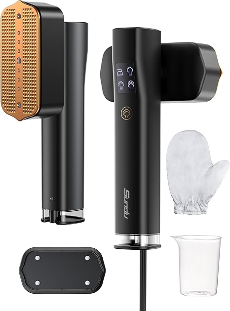 Steamer for Clothes Sundu Portable 2 in 1 Steamer & Iron 15s Fast Heat up.