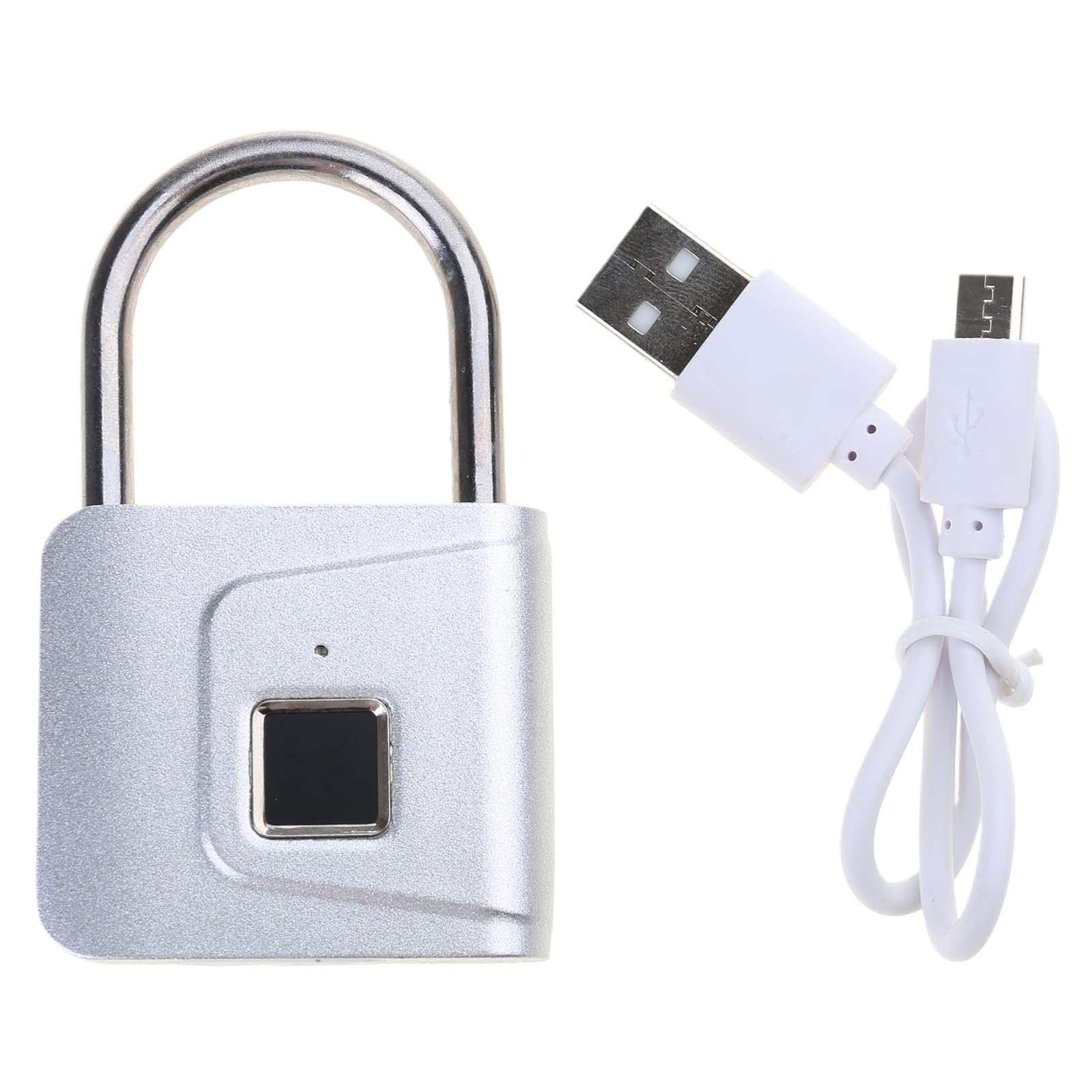 Biometric Fingerprint Padlock Keyless Medium Digital Fingerprint Gym Locker & Outdoor Electronic