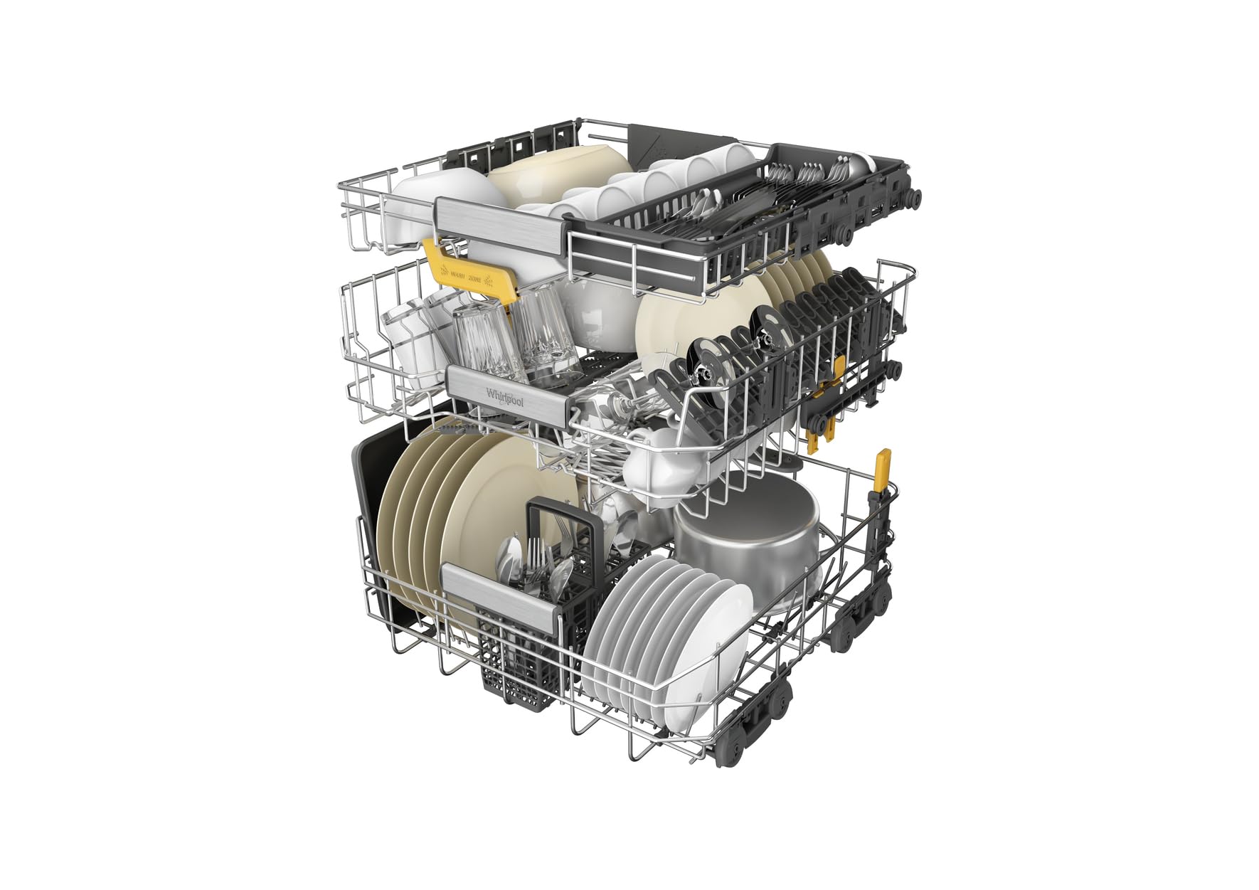 Whirlpool Lavavajillas W8I HP42 LSC totalmente integrado (60 cm)