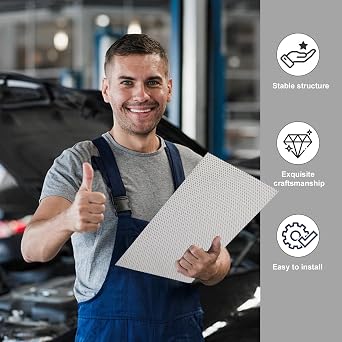 20/30 x 20 cm Sealing Paper Exhaust Thickness 1.6 mm Exhaust Seal Manifold Seal Paper Exhaust Seal Multilayer Metal Plate Universal Heat Resistant up to 350 Degrees (30 x 20)