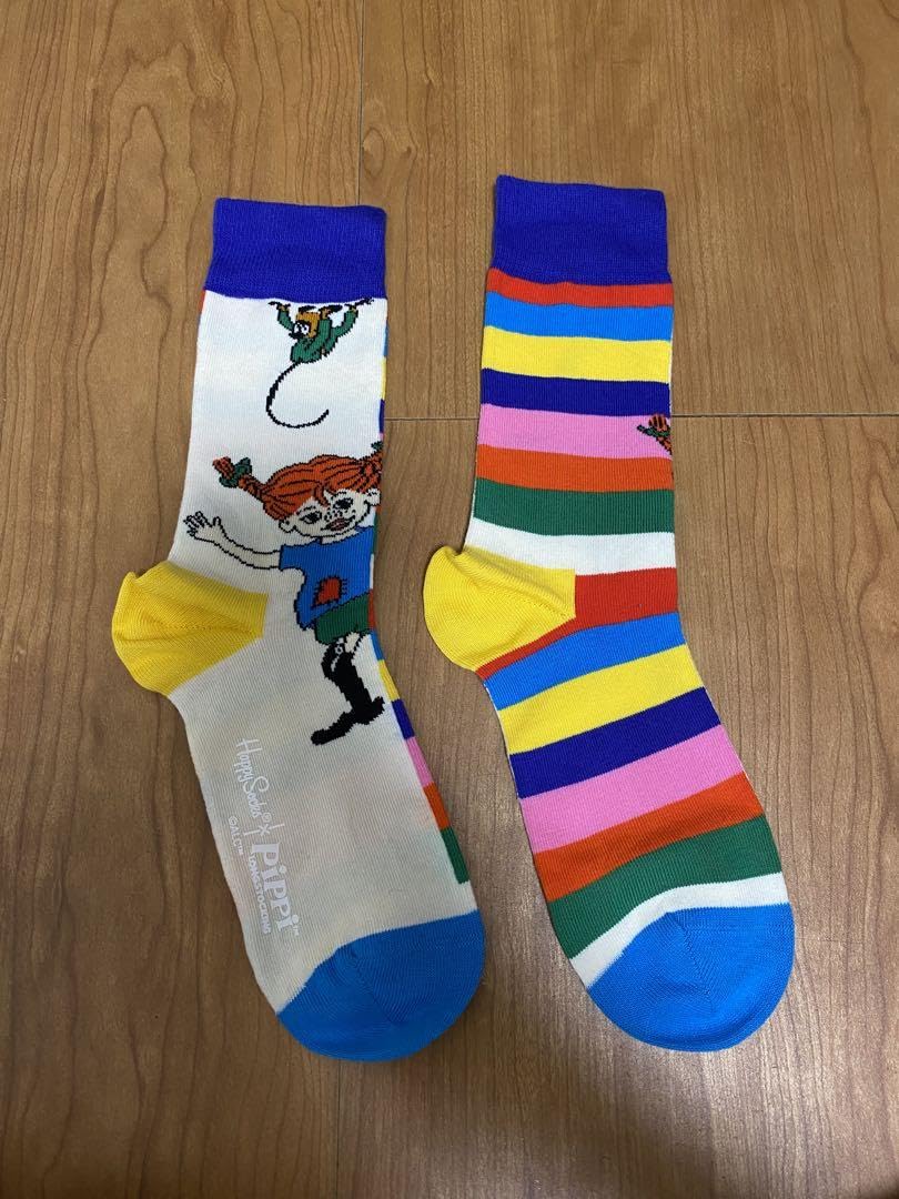 Amazon.co.jp: ハッピーソックス 靴下 コラボ 長くつ下のピッピ ギフト