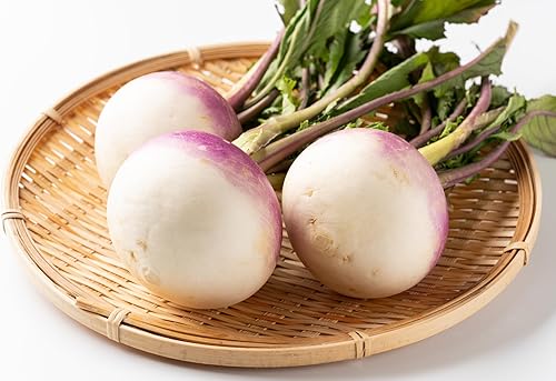 Miniatura 2 de TKE Farms - Semillas de nabo moradas para plantar 042oz  5000 semillas brassica rapa