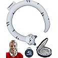 2 Pack Neck Cooling Tube with Insulated Bag - Reusable Ice Ring Neck Cooler Indoor Outdoor - Wearable Cooling Wrap - Relief for Summer and Hot Flashes - Ice Ring Freezes Under 64℉(2Cat)