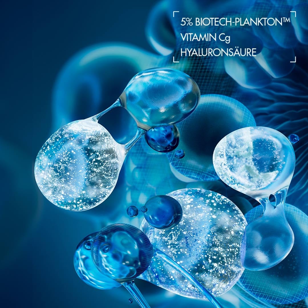 BIOTHERM Life Plankton Regenerating Serum, revitalisierendes Gesichtsserum mit Life Plankton und Vitamin C für intensive Tagespflege, für eine strahlende Haut, Anti-Aging Serum, 50ml