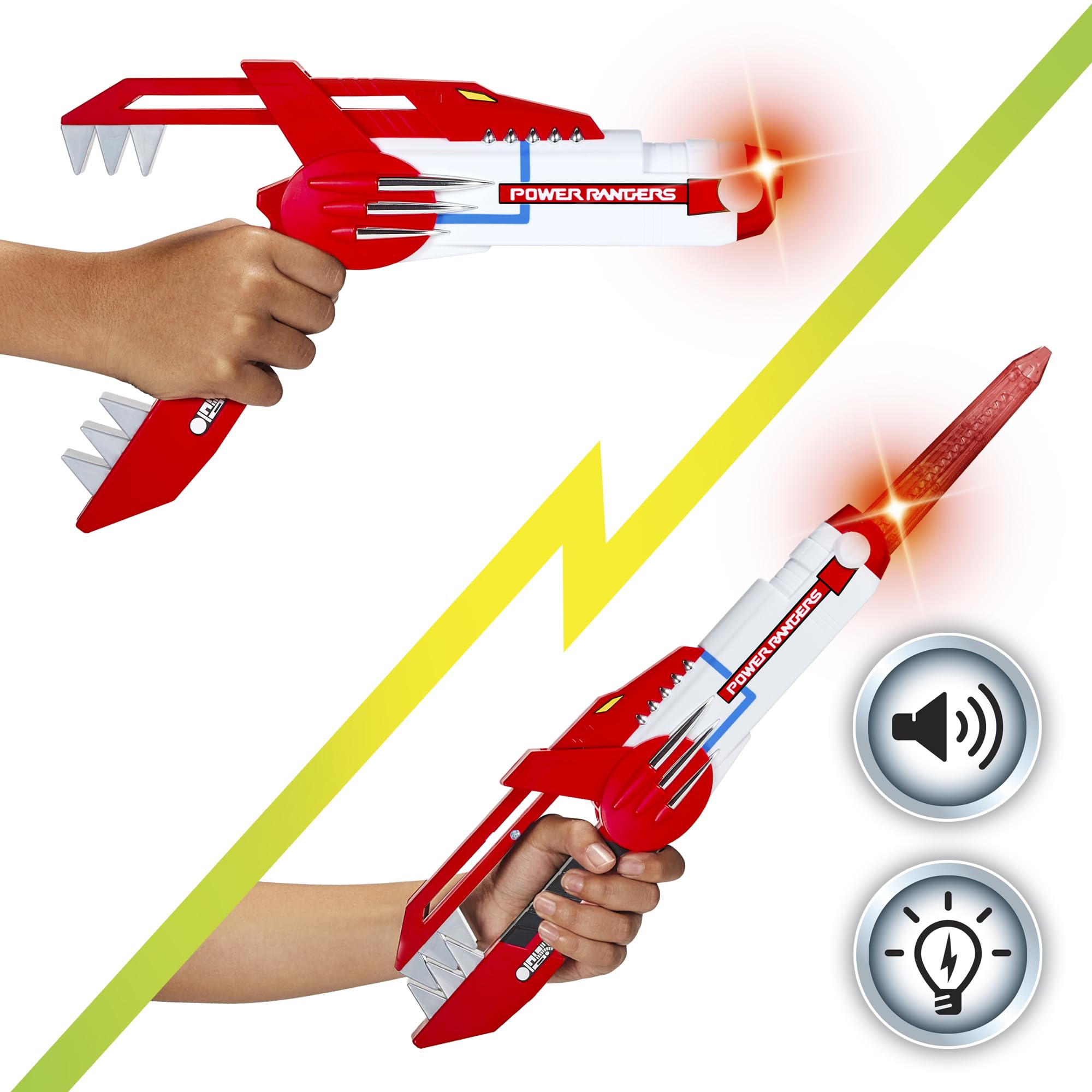 Lame MMPR avec lumières et Sons