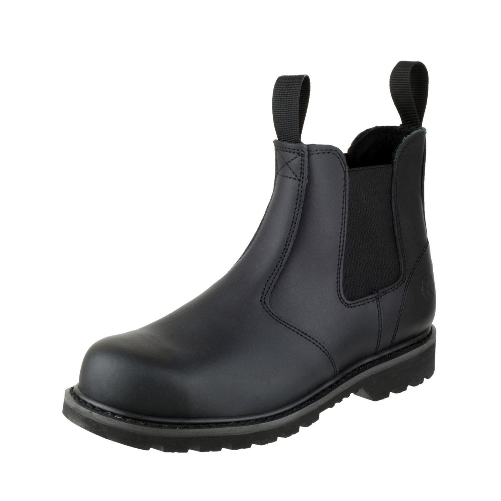 Amblers Unisex Steel FS5 Pull On Dealer Boot/Damskie męskie buty (30 EU) (czarne)