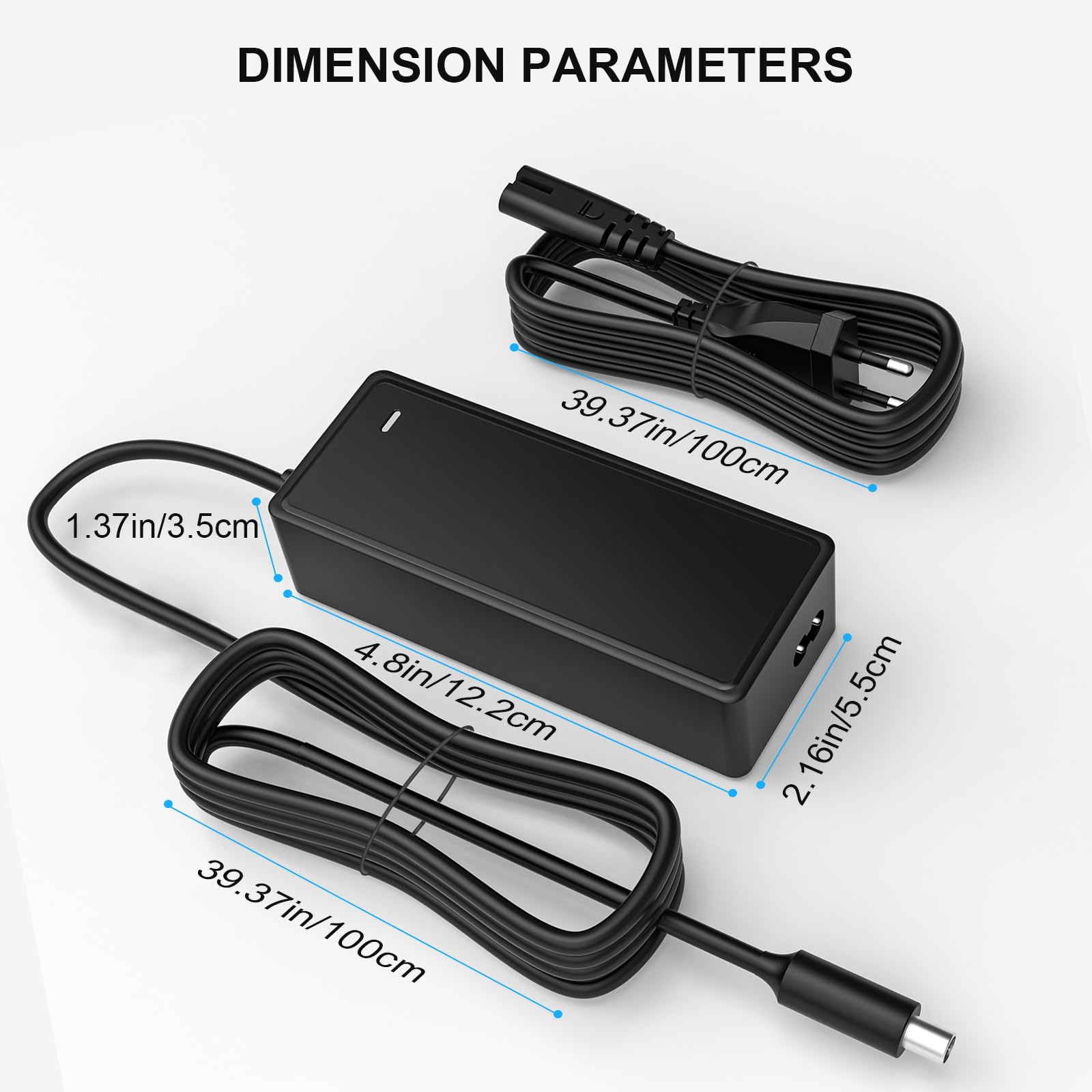 Cargador Patinete 42V 2A para Xiaomi M365 Pro Pro 2 1S Ninebot F40 F30 F20 ES1 ES2 ES4 ES3 E22E Batería 36V